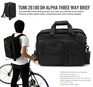 TUMI トゥミ 26180 DH ALPHA スリーウェイ